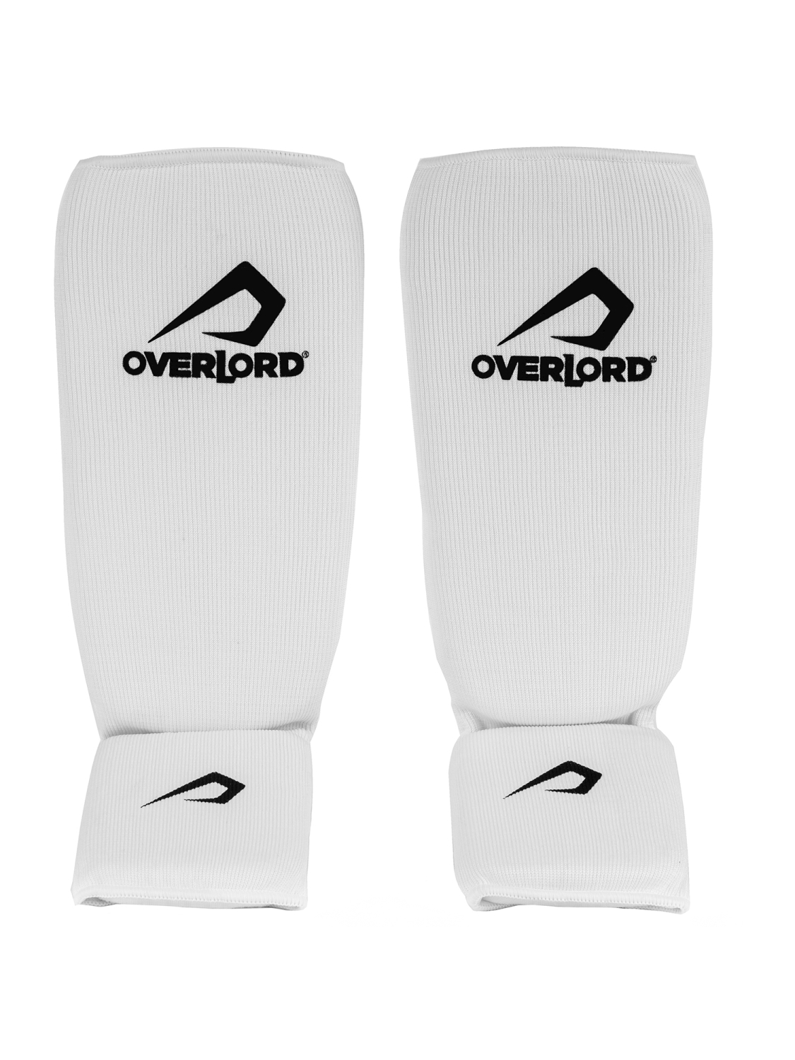 Overlord Ochraniacze Piszczeli Elastyczny Biały